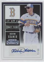 Kevin Kramer (White Jersey, Blue Ink) #/99