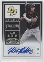 Mark Mathias (Batting) #/99