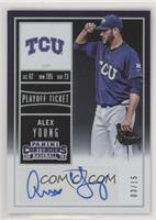 Alex Young (Hand on Hat) #/15