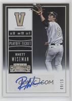 Rhett Wiseman (Fielding) #/15