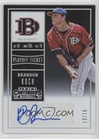 Brandon Koch (No Ball in Hand) #/15