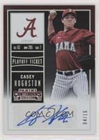 Casey Hughston (Throwing) #/15