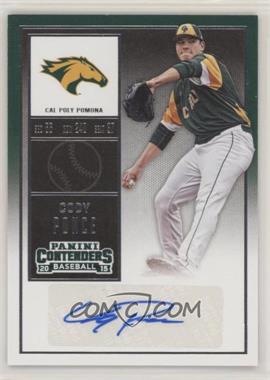 2015 Panini Contenders - College Ticket #19.1 - Cody Ponce (Ball in Hand, Blue Ink)