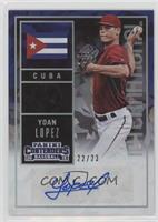 Yoan Lopez #/23