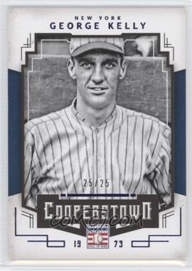 2015 Panini Cooperstown - [Base] - Blue #41 - George Kelly /25