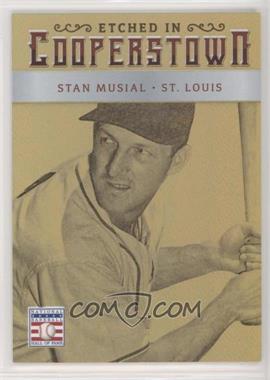 2015 Panini Cooperstown - Etched in Cooperstown - Holo Gold #65 - Stan Musial /5