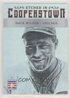 2015 Panini Cooperstown - Etched in Cooperstown - Holo Silver #29 - Hack Wilson /25
