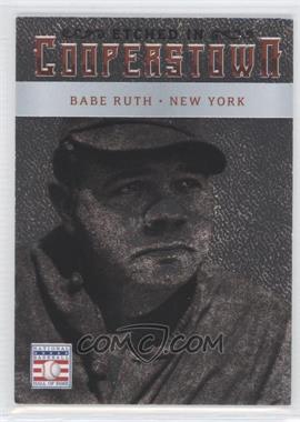 2015 Panini Cooperstown - Etched in Cooperstown #4 - Babe Ruth