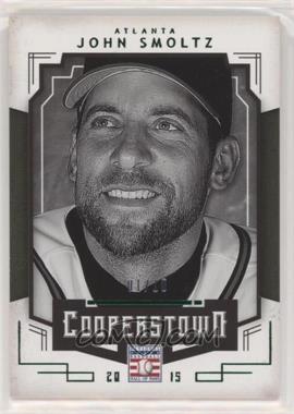 2015 Panini Cooperstown - HOF Chronicles - Green #57 - John Smoltz /10