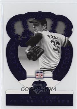 2015 Panini Cooperstown - HOF Crown Royale - Purple #39 - Gaylord Perry /50