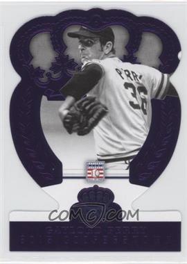 2015 Panini Cooperstown - HOF Crown Royale - Purple #39 - Gaylord Perry /50