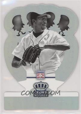 2015 Panini Cooperstown - HOF Crown Royale - Silver #73 - Pedro Martinez /75