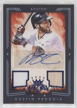 2015 Panini Diamond Kings - [Base] - Blue Framed Signatures #41 - Dustin Pedroia /10