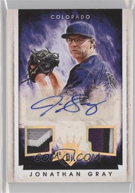 2015 Panini Diamond Kings - [Base] - Gold Signatures #215 - Jonathan Gray /10