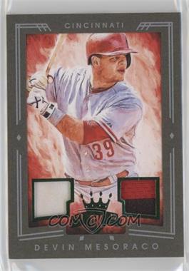 2015 Panini Diamond Kings - [Base] - Green Framed Materials #38 - Devin Mesoraco /5