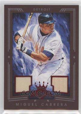 2015 Panini Diamond Kings - [Base] - Red Framed Materials #105 - Miguel Cabrera /99