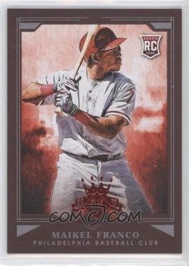 2015 Panini Diamond Kings - [Base] - Red Framed #170 - Maikel Franco