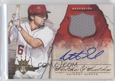 2015 Panini Diamond Kings - Sketches and Swatches #13 - Anthony Rendon /49