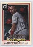 Inaugural 1981 Edition - Albert Pujols #/299