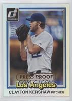 Inaugural 1981 Edition - Clayton Kershaw #/299