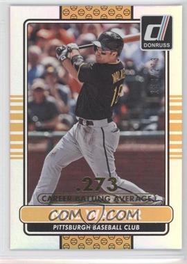 2015 Panini Donruss - [Base] - Stat Line Career #141 - Neil Walker /273