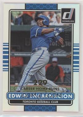 2015 Panini Donruss - [Base] - Stat Line Career #172 - Edwin Encarnacion /229