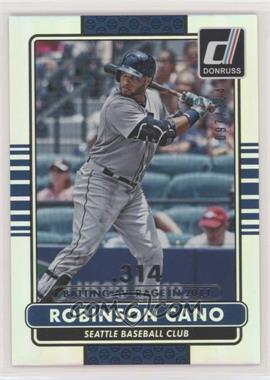 2015 Panini Donruss - [Base] - Stat Line Season #153 - Robinson Cano /314