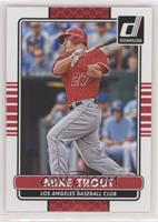 Mike Trout (Red Jersey; Los Angeles)