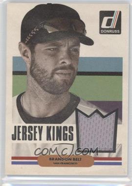 2015 Panini Donruss - Jersey Kings #7 - Brandon Belt