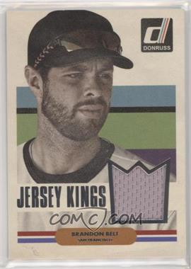 2015 Panini Donruss - Jersey Kings #7 - Brandon Belt