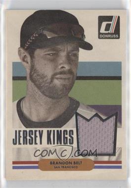 2015 Panini Donruss - Jersey Kings #7 - Brandon Belt