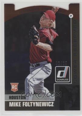 2015 Panini Donruss - Preferred - Cut to the Chase Gold #17 - Mike Foltynewicz /25