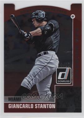 2015 Panini Donruss - Preferred - Cut to the Chase Red #25 - Giancarlo Stanton /10