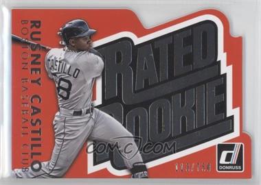 2015 Panini Donruss - Rated Rookies Die-Cut - Silver #1 - Rusney Castillo /750