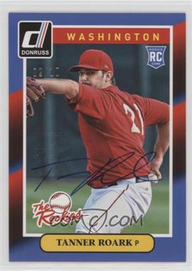 2015 Panini Donruss - Recollection Autographed Buybacks #28 - Tanner Roark /10