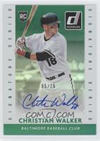 Christian Walker #/25