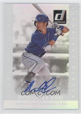 2015 Panini Donruss - Signature Series #60 - Norichika Aoki