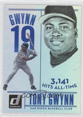 2015 Panini Donruss - Tony Gwynn Tribute #3 - Tony Gwynn