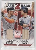 Hunter Pence, Buster Posey