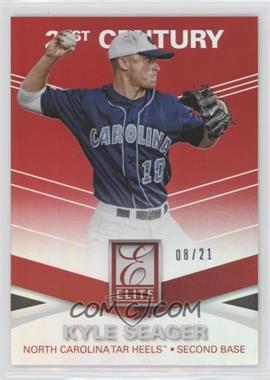 2015 Panini Elite - [Base] - 21st Century Red #187 - Kyle Seager /21