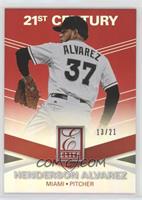 Henderson Alvarez #/21