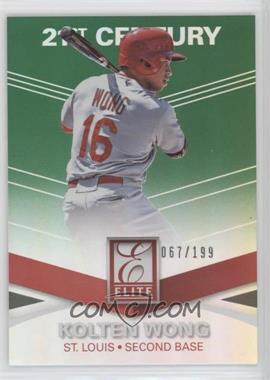 2015 Panini Elite - [Base] - 21st Century #112 - Kolten Wong /199