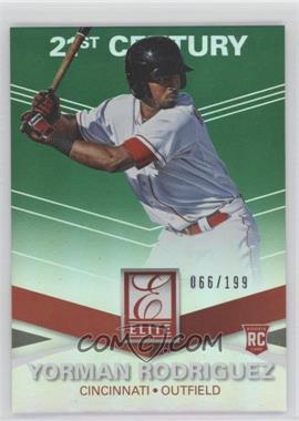 2015 Panini Elite - [Base] - 21st Century #8 - Yorman Rodriguez /199