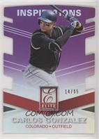 Carlos Gonzalez #/95