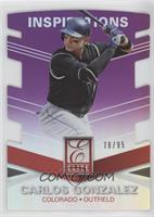 Carlos Gonzalez #/95