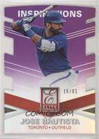 Jose Bautista #/81