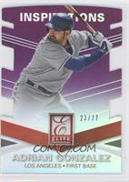 Adrian Gonzalez #/77