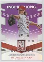 Jered Weaver #/64