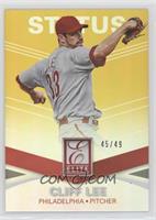 Cliff Lee #/49