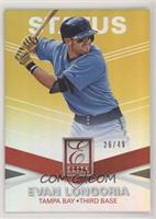 Evan Longoria #/49